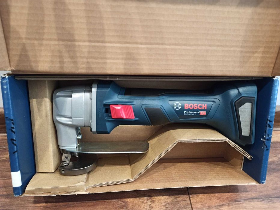 GSC 18V-16 E Nożyce do blachy akumulatorowe 18V Bosch - FAKTURA
