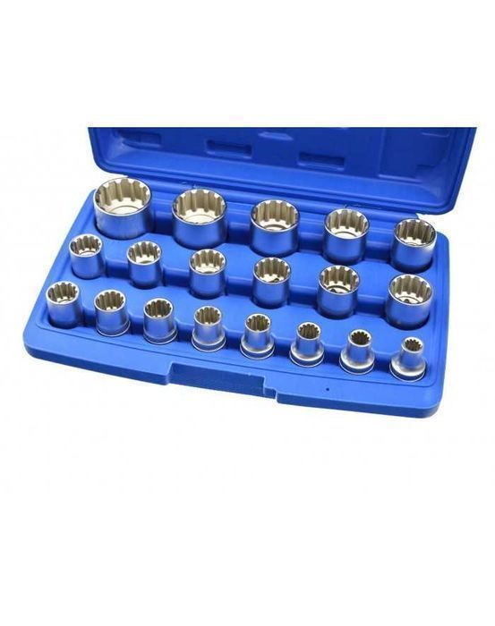 Набір спеціальних 12-гранних головок Gear Lock 8-32 мм Geko G13546