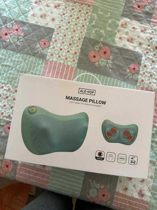 almofada de massagens nova