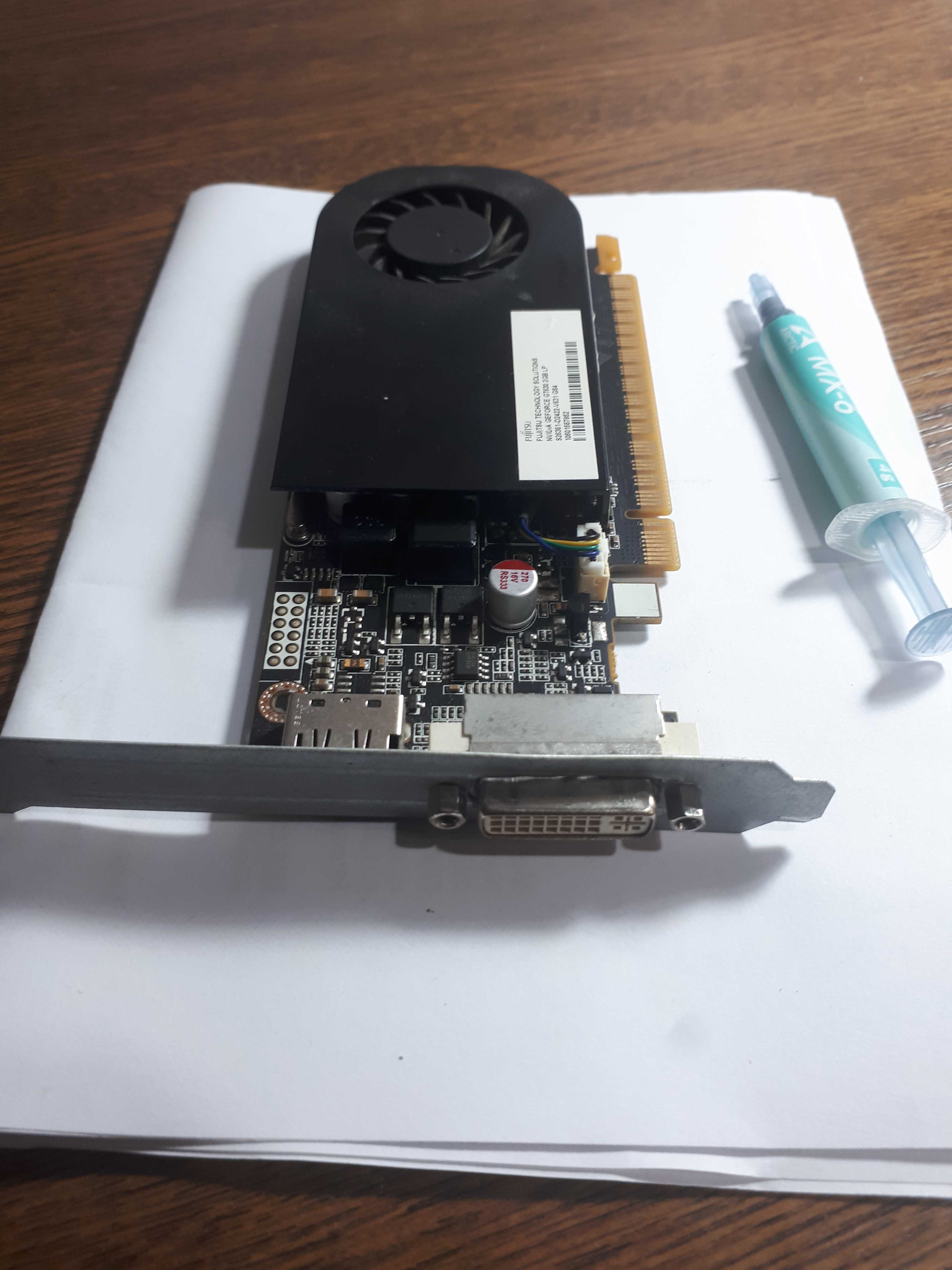 NVidia GeForce GT 630, 2 GB DDR3, Crucial Ballistix DDR4 8GB 3200