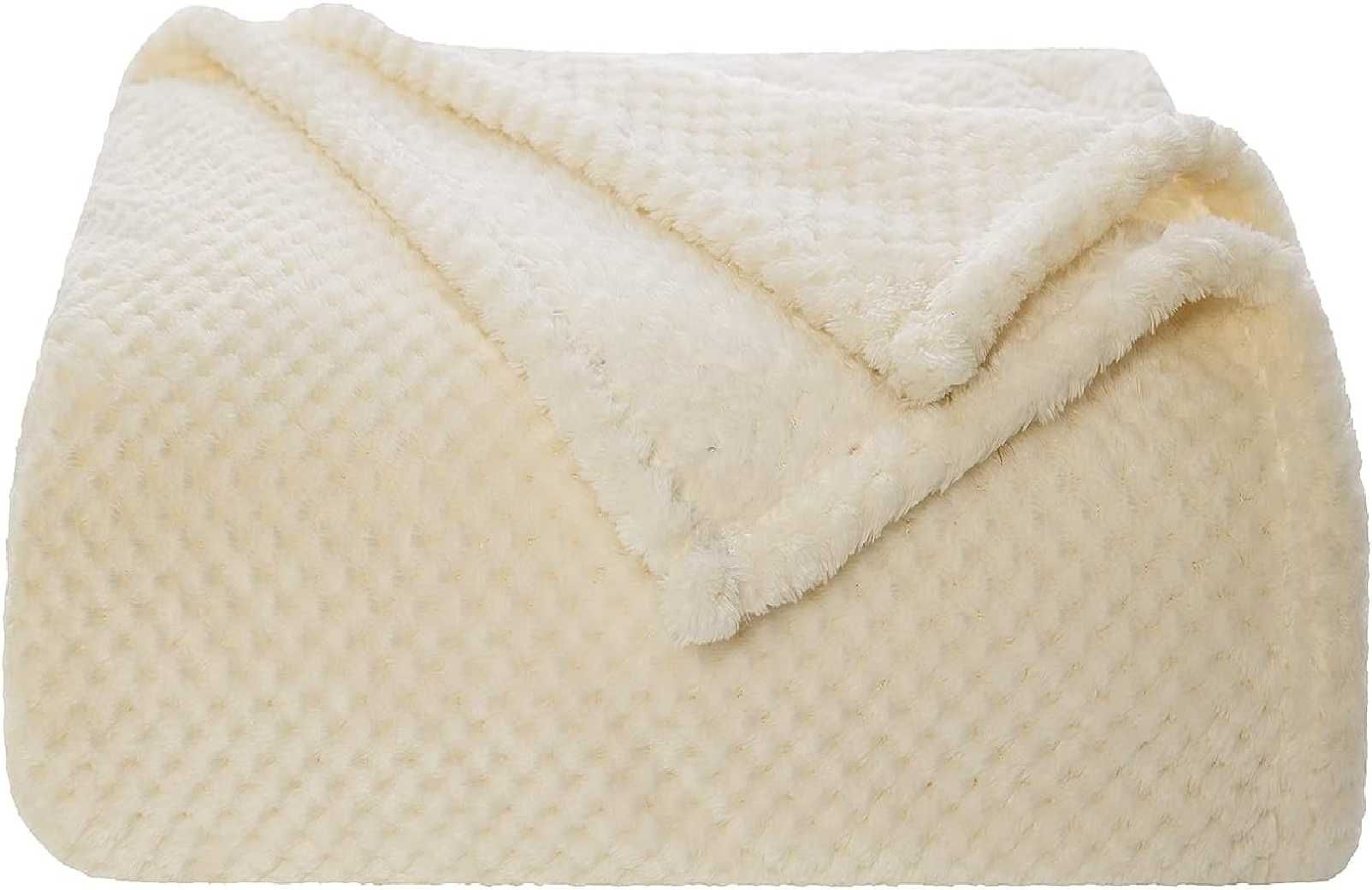 Nowy koc z flaneli/ kocyk /narzuta / pled / MIULEE / 125x150 /! 4689 !