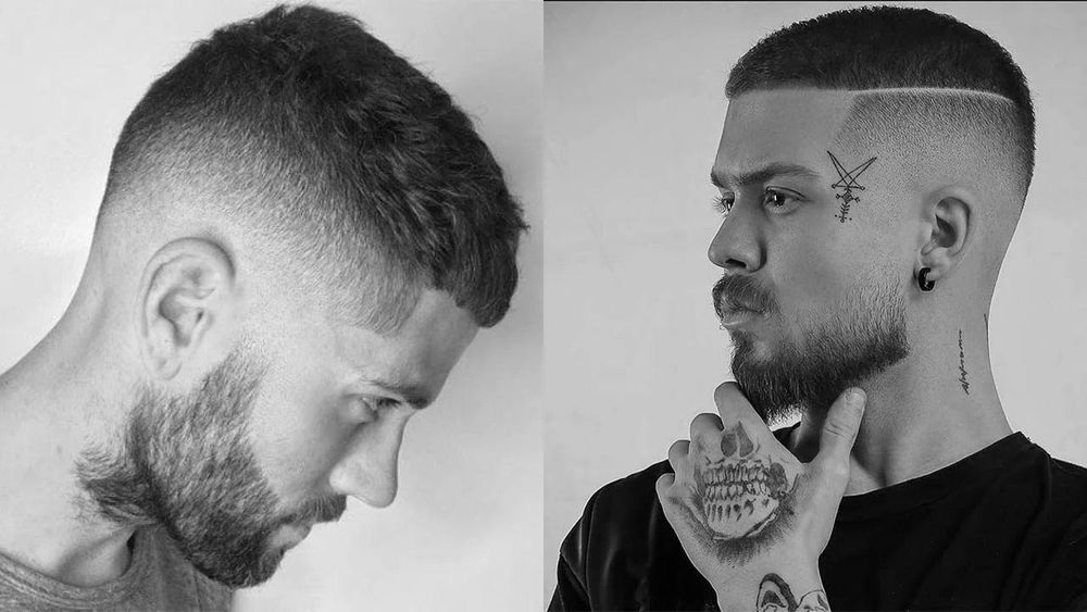 Модель на чоловічу стрижку чи оформлення бороди