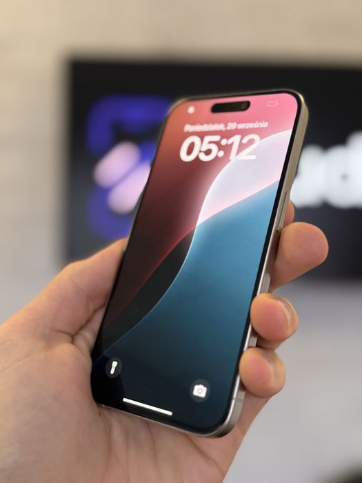 RATY 0% iPhone 15 Pro 128GB BATERIA 90% GWARANCJA 12 miesiecy!!!