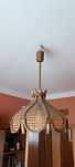 lampa sufitowa z wikliny