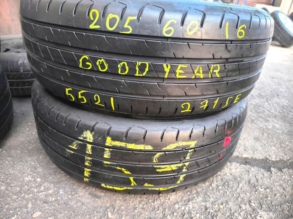 205/60R16 96W Opony Letnie Lato GOODYEAR EFFICIENTGRIP PERFORMANCE 2 21r. 5,5mm Legnica ALU-RAD 205/60
