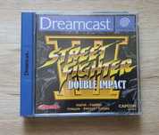 Street Fighter Double Impact Sega Dreamcast 3xA Kompletna Ładny Stan