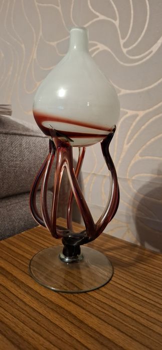 Lampa z huty szkła Krosno