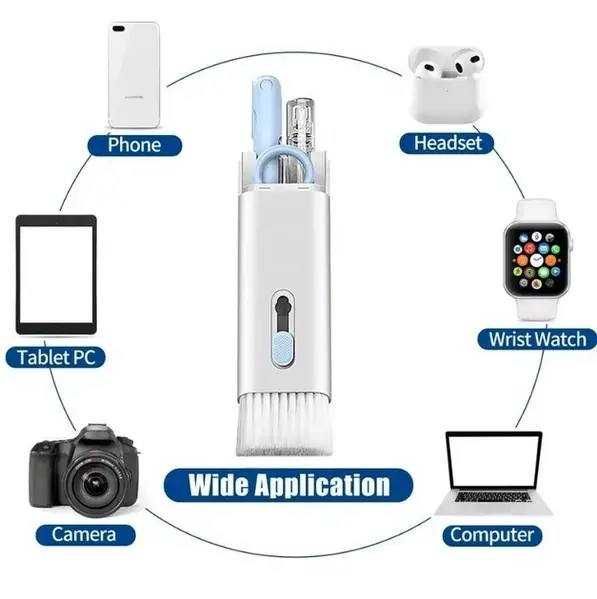 Щітка 7 в 1 набір для чищення гаджетів наушників телефонів