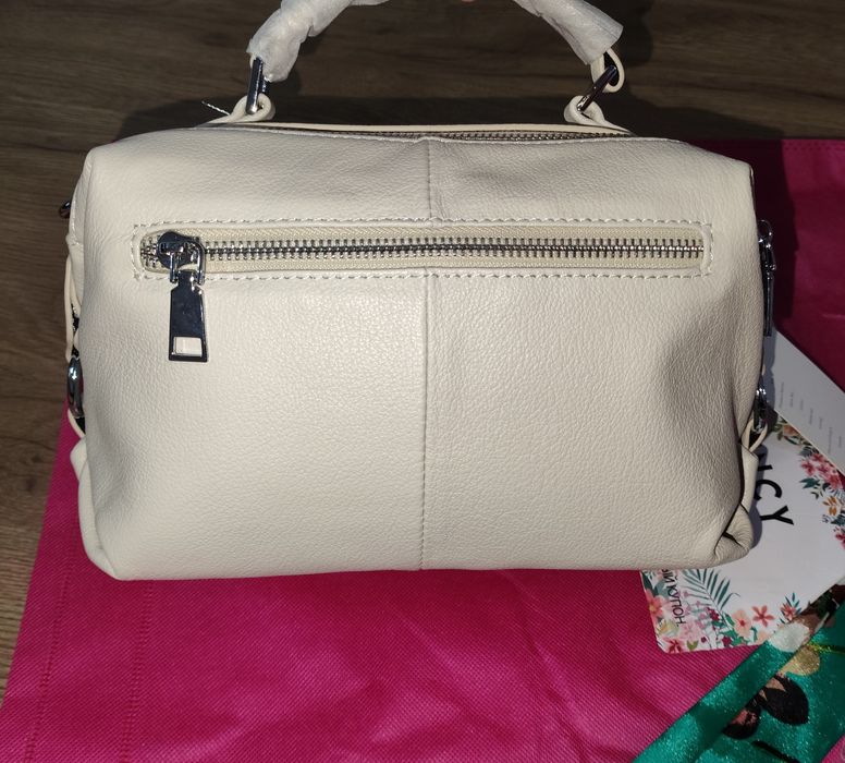 Жіноча кросбоді-сумка Zency женская сумка натуральная кожа р.23*16*12