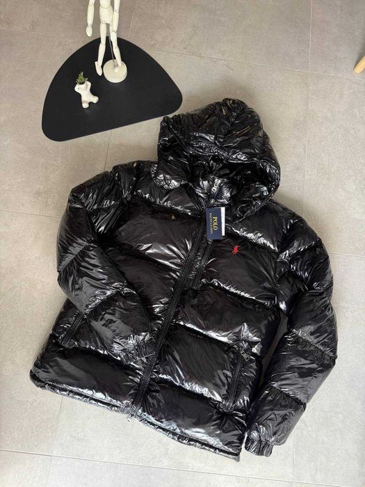 Розпродаж Пуховик  Polo Ralph Lauren Black  глянц