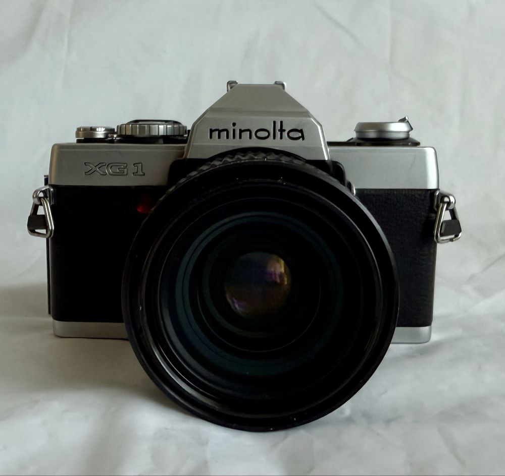 Minolta XG-1 z 2 obiektywami + torba i uszczelnienia