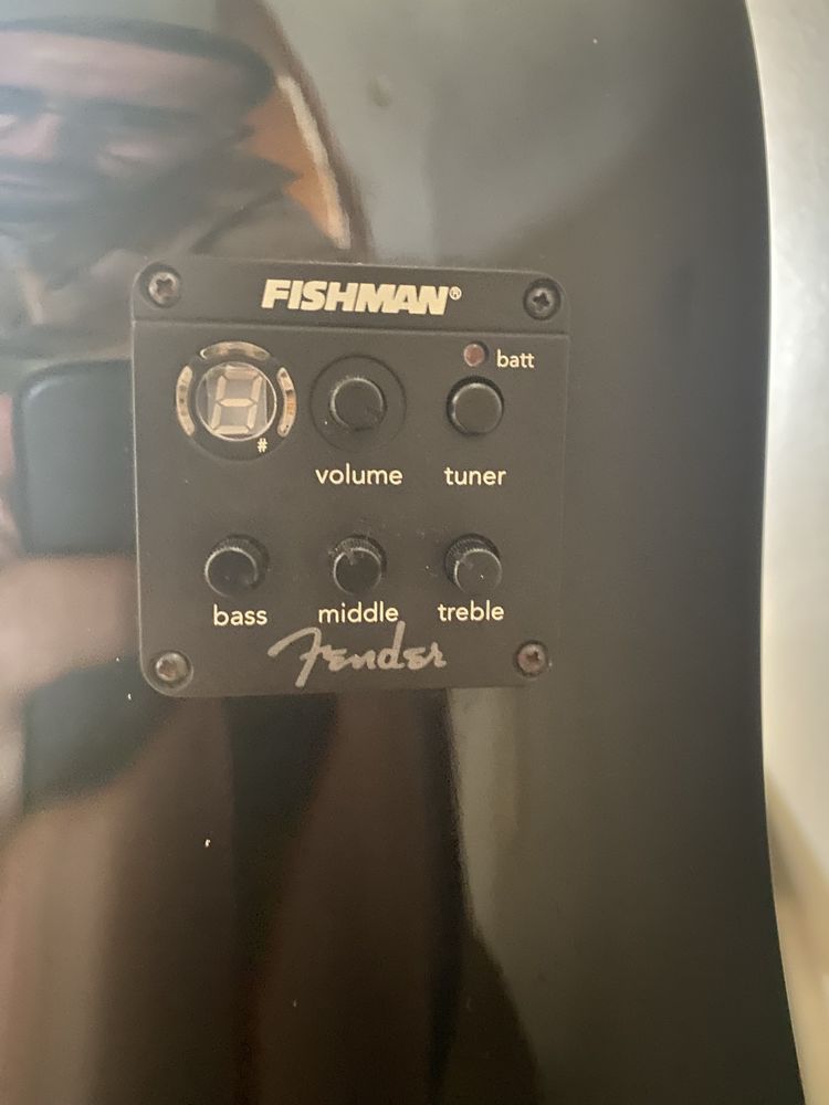 Guitarra acustica fender