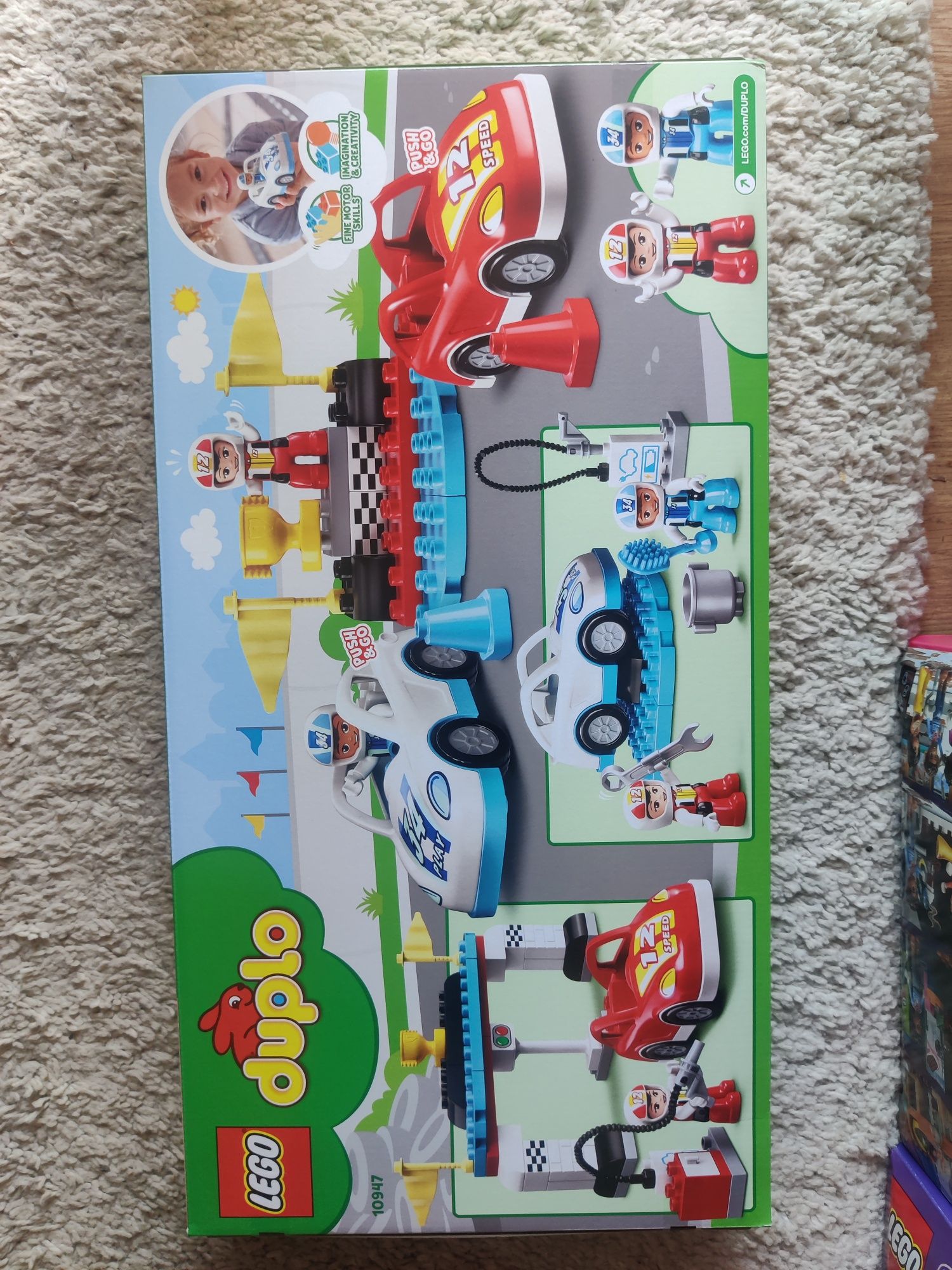 Lego Duplo 10947 Samochody wyścigowe