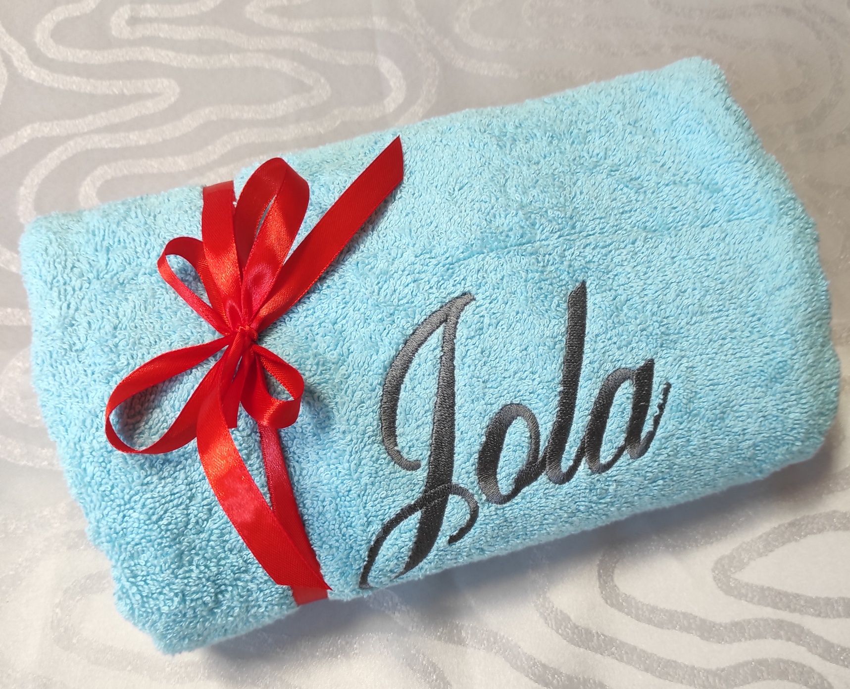 Ręcznik z haftem imię na prezent