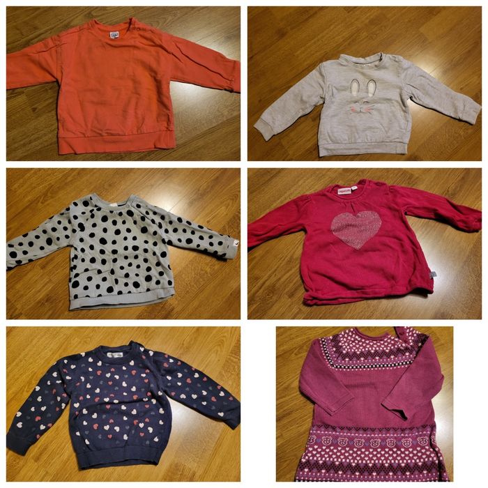 Bluzy 6szt r. 74