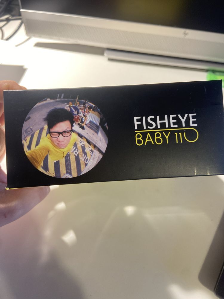 Camara fisheye baby 11 nova