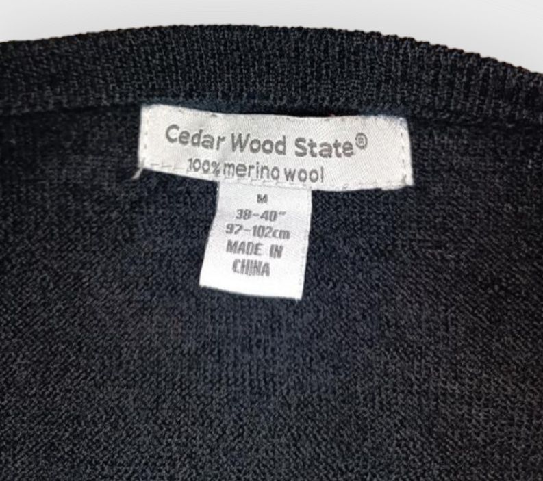 Светр / пуловер всесвітньо відомого бренду Cedarwood State  / вовна
