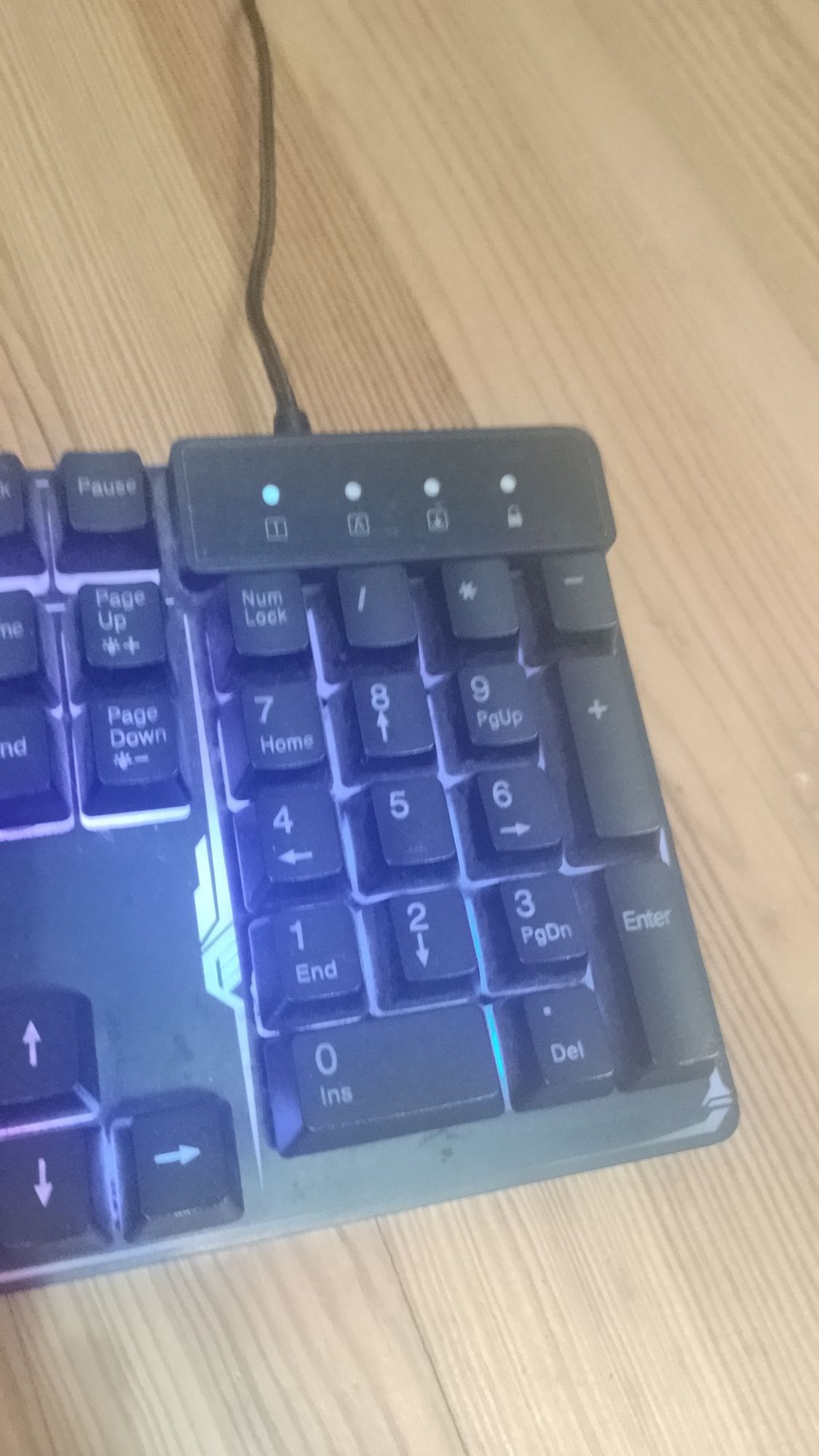 Клавіатура game pro gk576 мембранна
