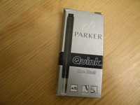 Parker naboje atramentowe czarnoniebieskie 5 szt (granatowe)