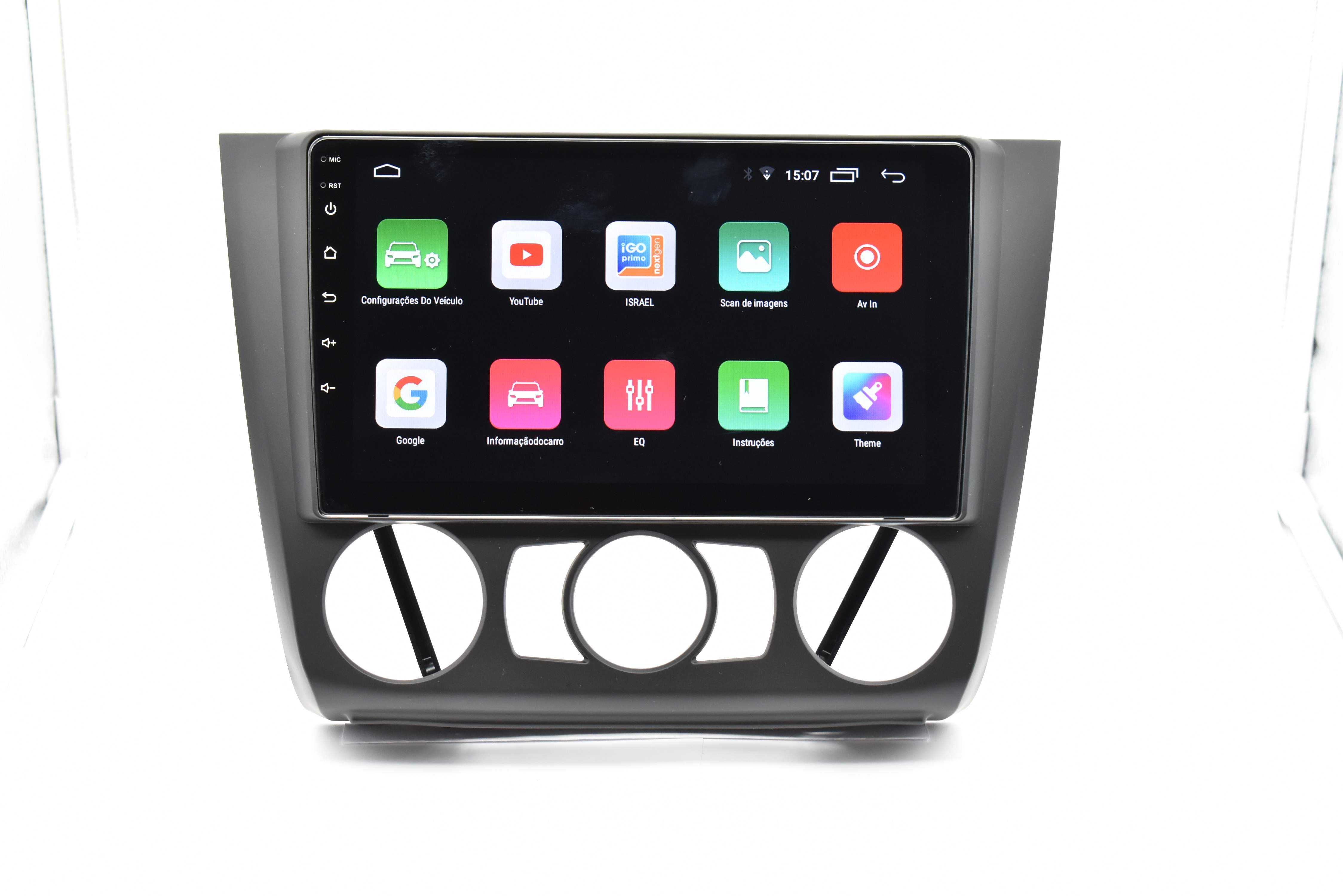 Rádio 2 DIN Android BMW Série 1 Carplay Wifi GPS BLUETOOTH + Camara