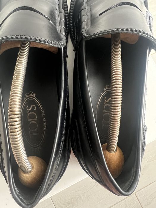 Tod’s оригинальные мужские кожаные лоферы