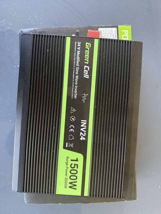 Przetwornica Green Cell Nowa  1500W/3000W