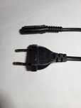 Kabel zasilający wtyk typu ósemka kolor czarny