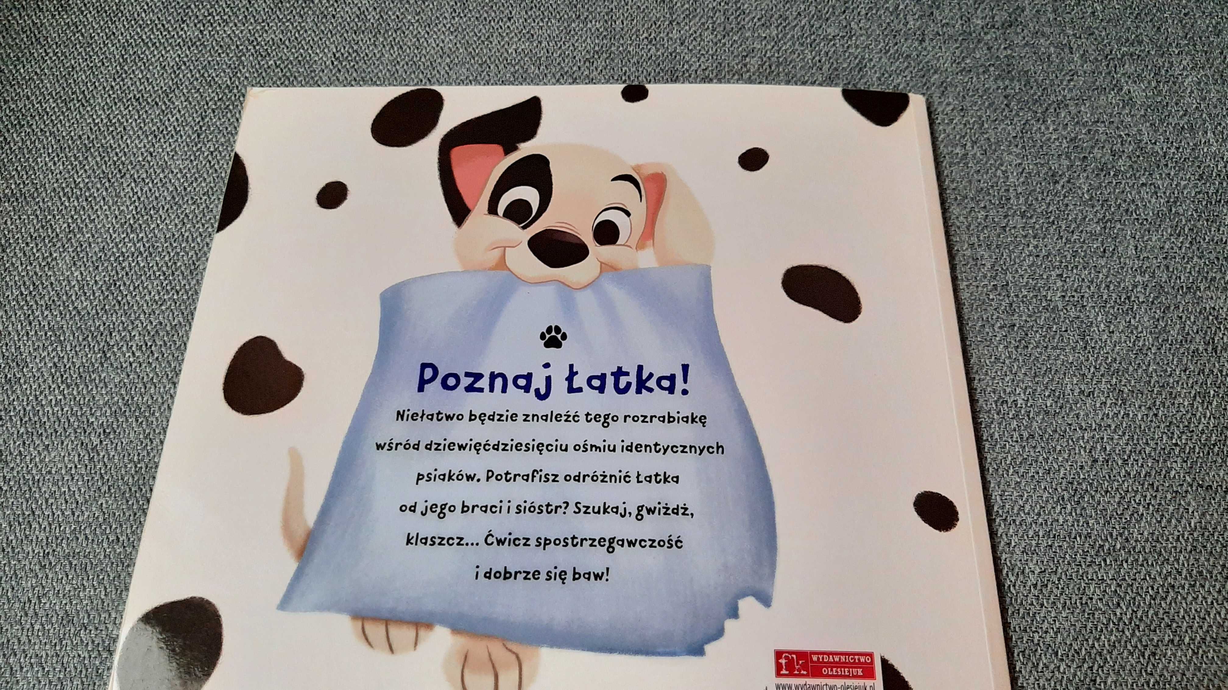 Disney 101 Dalmatyńczyków Kropka w Kropkę Książka interaktywna