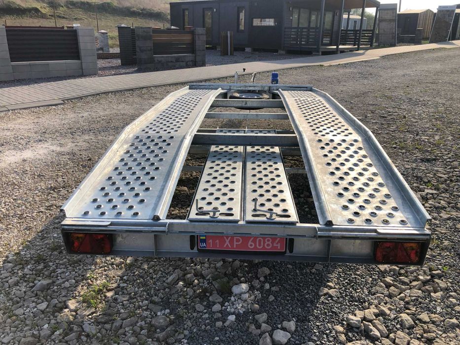 Лафет автовоз A74616, 2-вісний,4,6х2,1м , 2700кг, повна комплектація