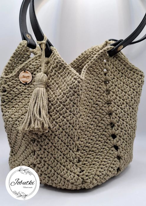 Torebka szydełkowa boho