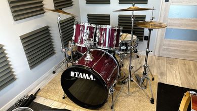 Zestaw perkusyjny Tama Rockstar, Sabian Pro