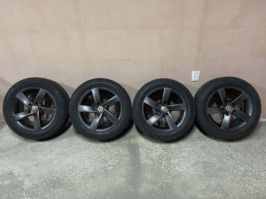 Диски Volkswagen passat, R16 5*112 зимовою гумою