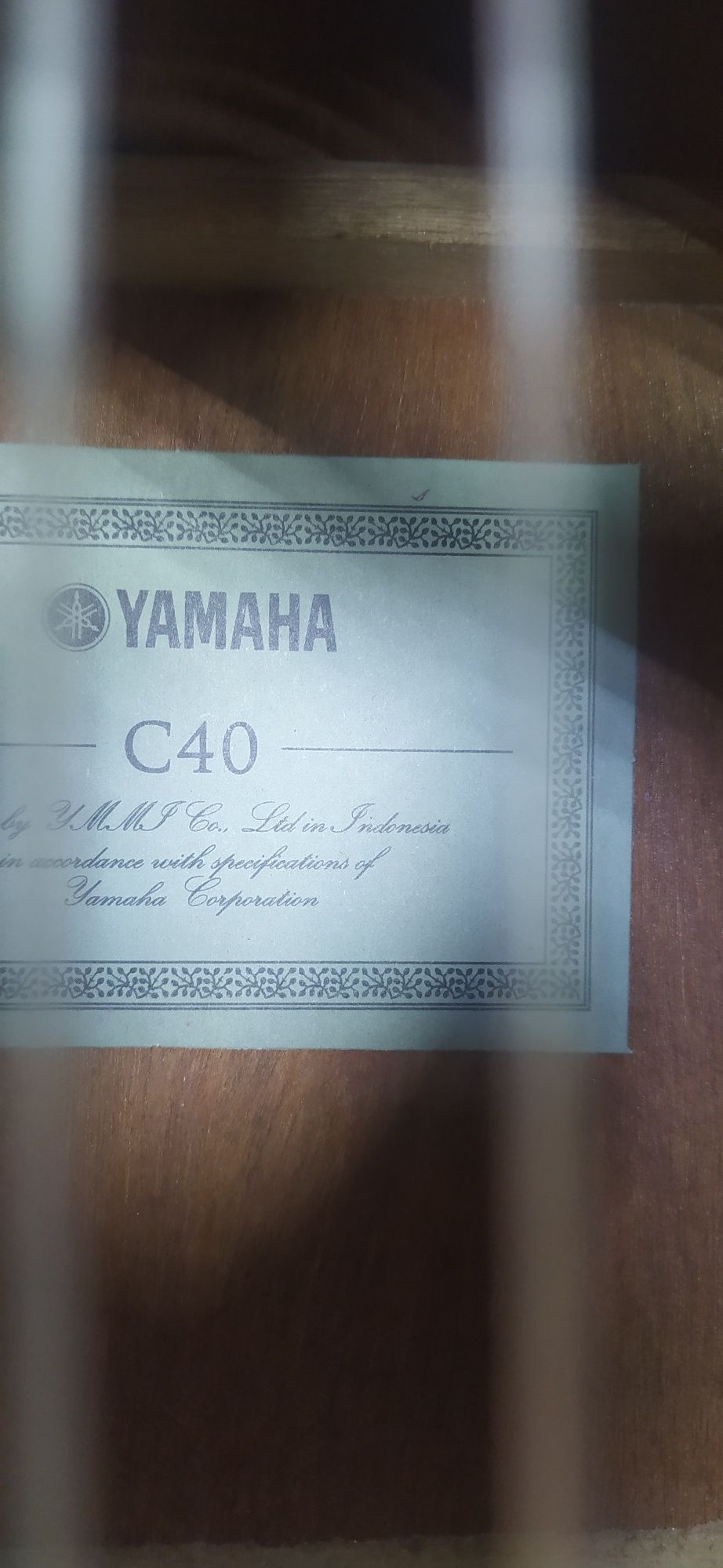 Yamaha C40 гітара класична