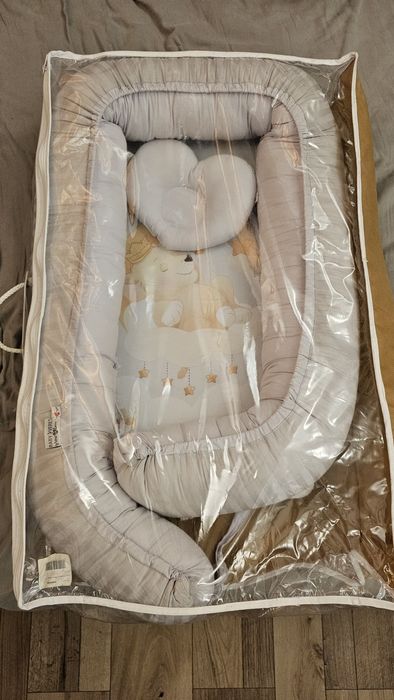 Кокон (позиционер) для немовлят новонароджених Baby Veres "Leo"