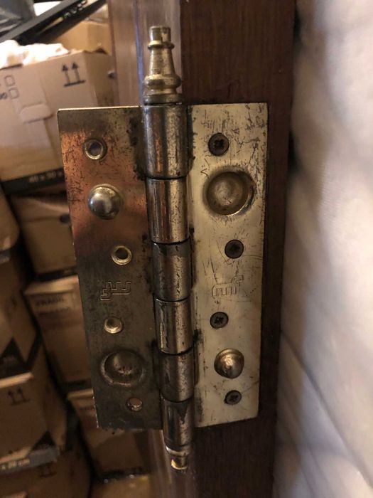 Porta de Madeira de rua,  blindada