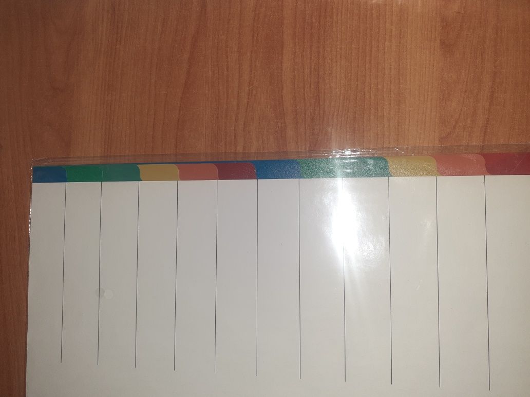 Capas de arquivo e separadores