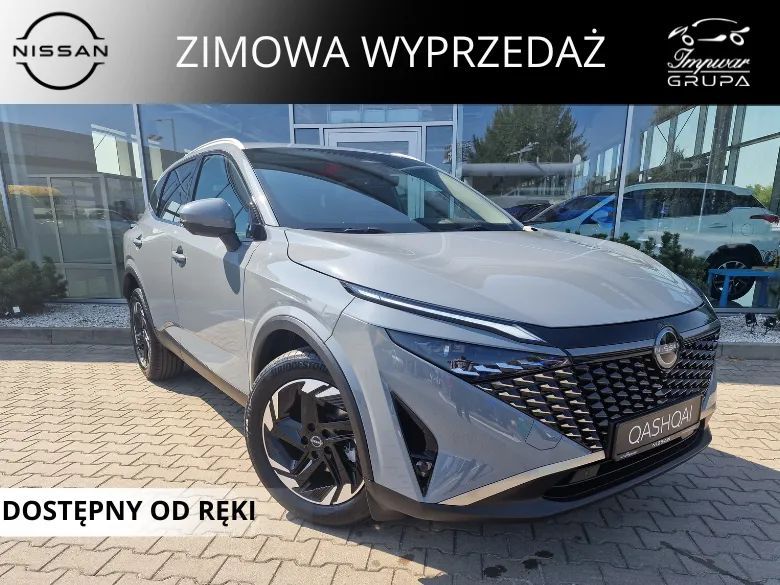 Nissan Qashqai Kamery 360 / P. Zimowy / Cyfrowe Zegary / Relingi