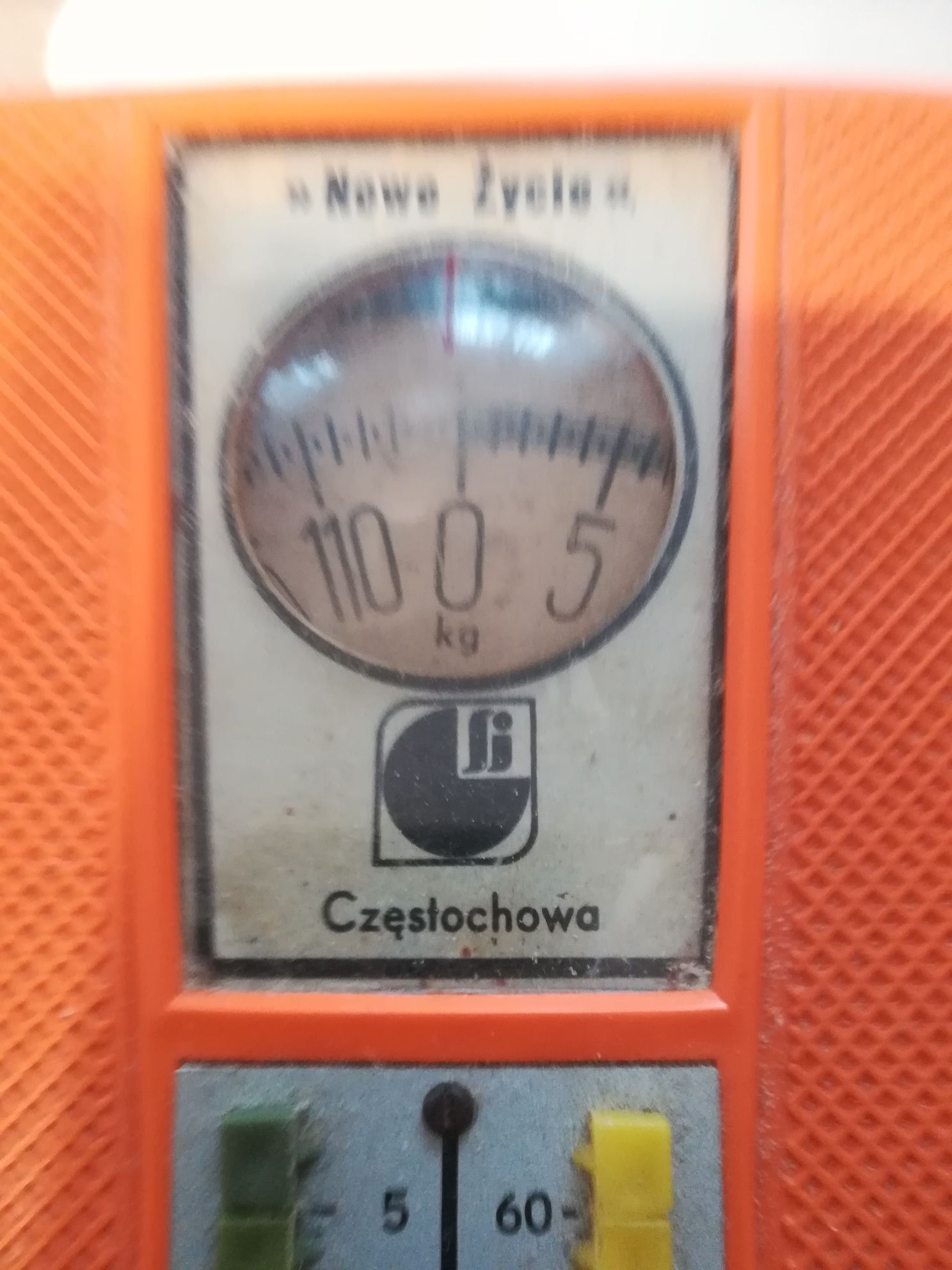 Waga łazienkowa PRL