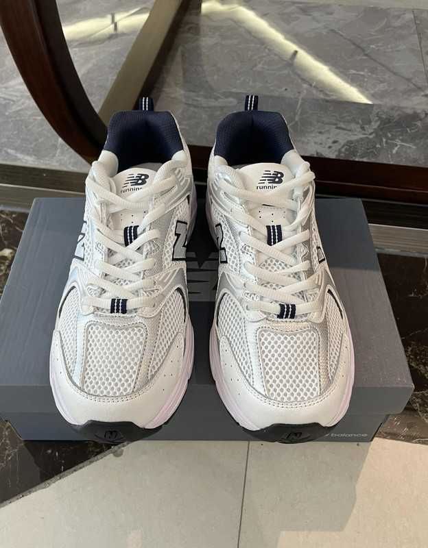 New Balance_530_white Moda_Buty_Mokasyny Mokasyny R.40