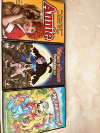 Bajki dla dzieci na kasetach VHS i DVD