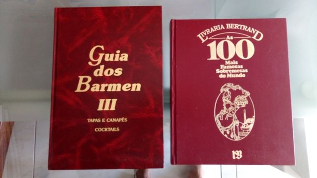 Guia dos Barmen III e As 100 mais famosas sobremesas do mundo