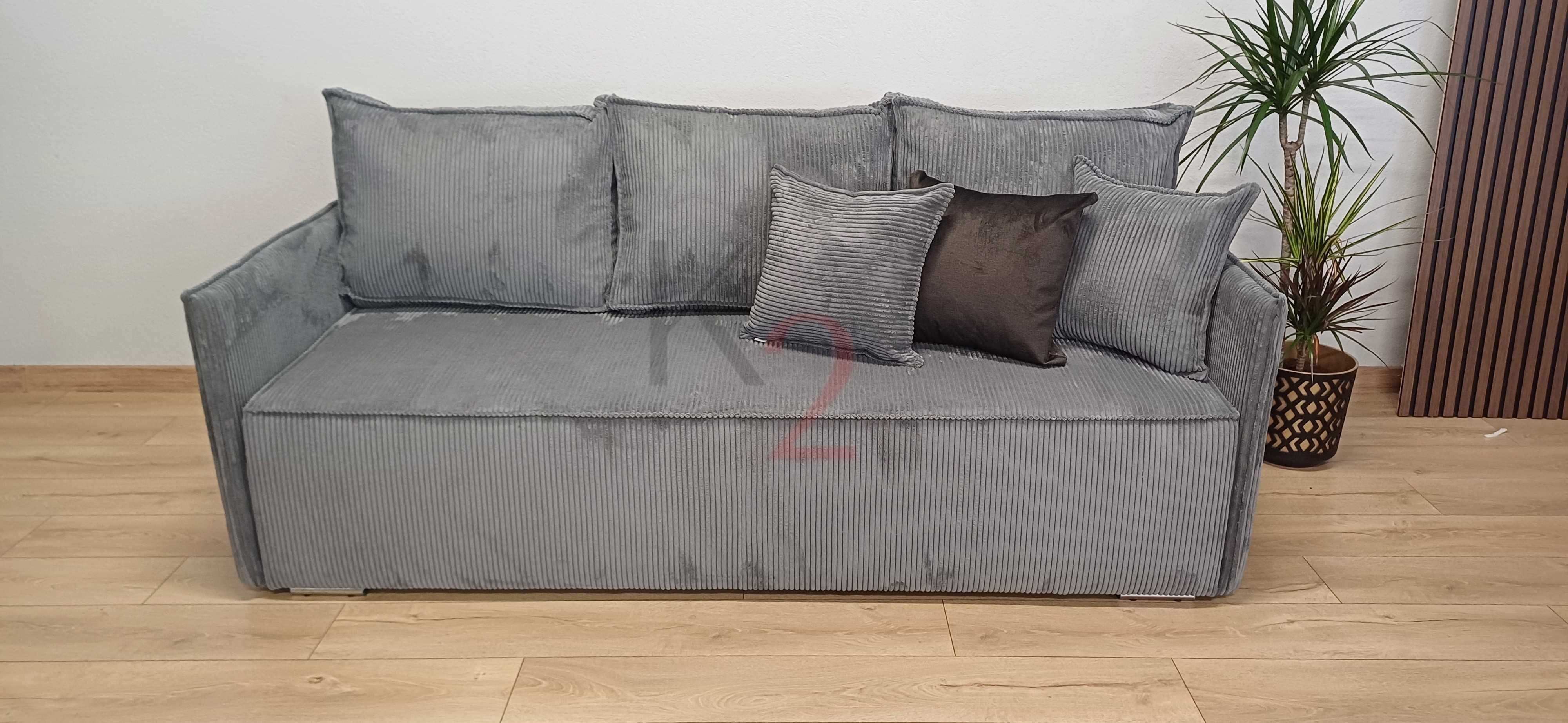 Sofa FABIO ,kanapa od producenta, rozkładana, USB pojemnik + GRATIS,
