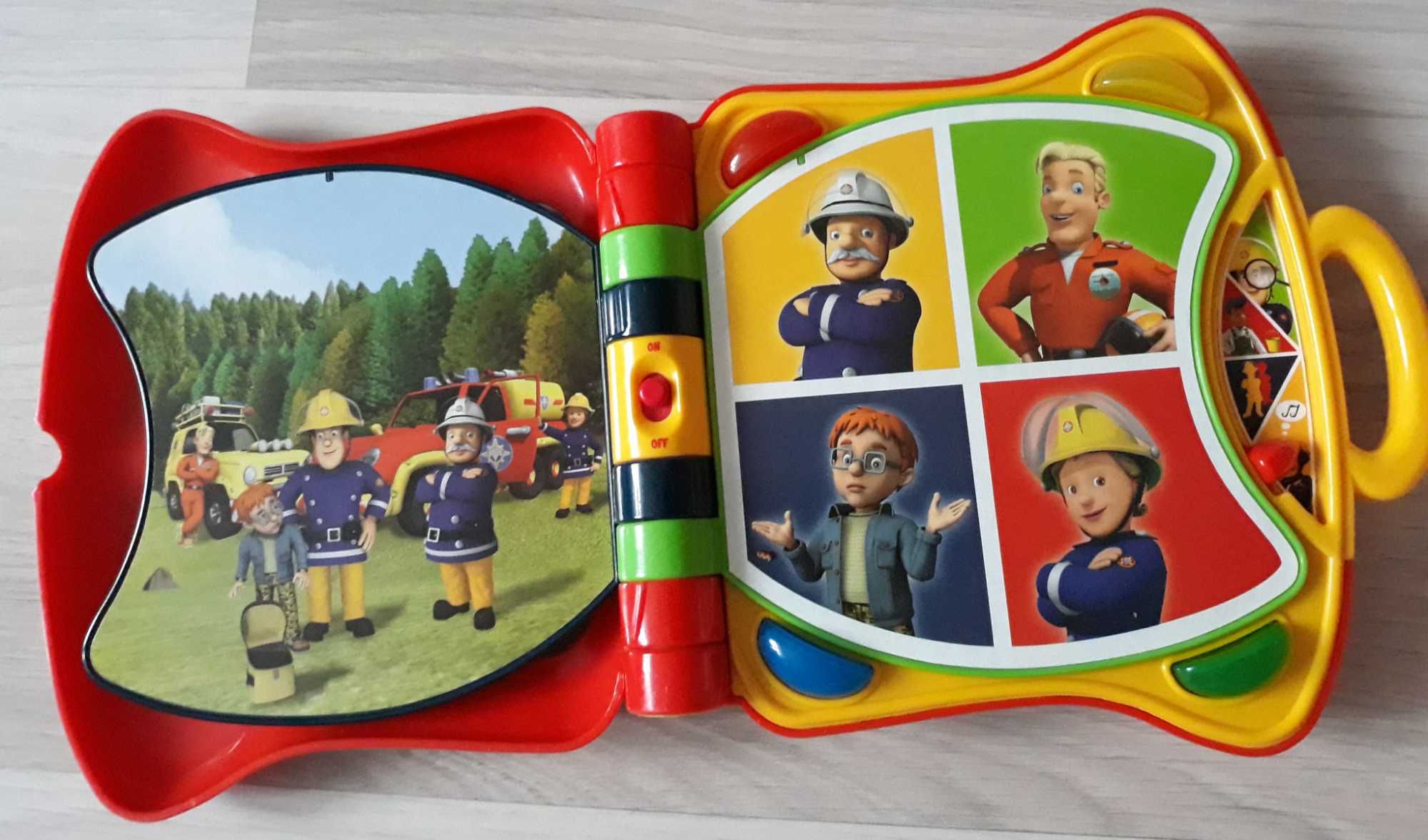 Prims Art Fireman Sam strażak Sam książeczka interaktywna 19cm