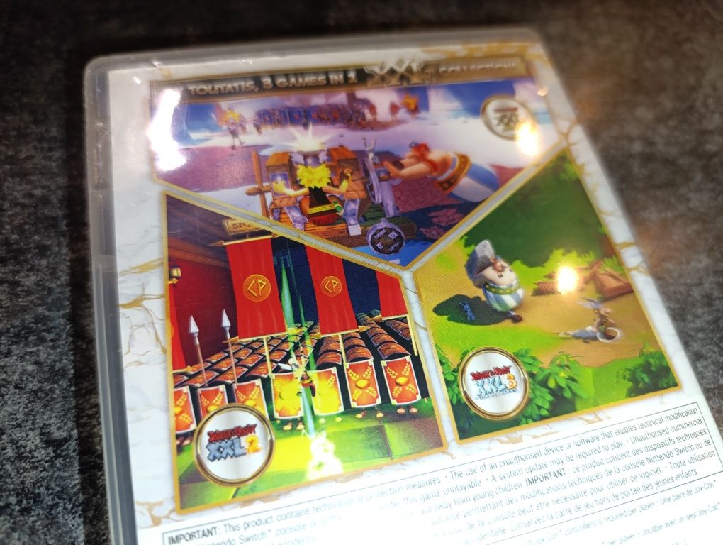 Asterix i Obelix XXL Collection Nintendo Switch możliwa zamiana