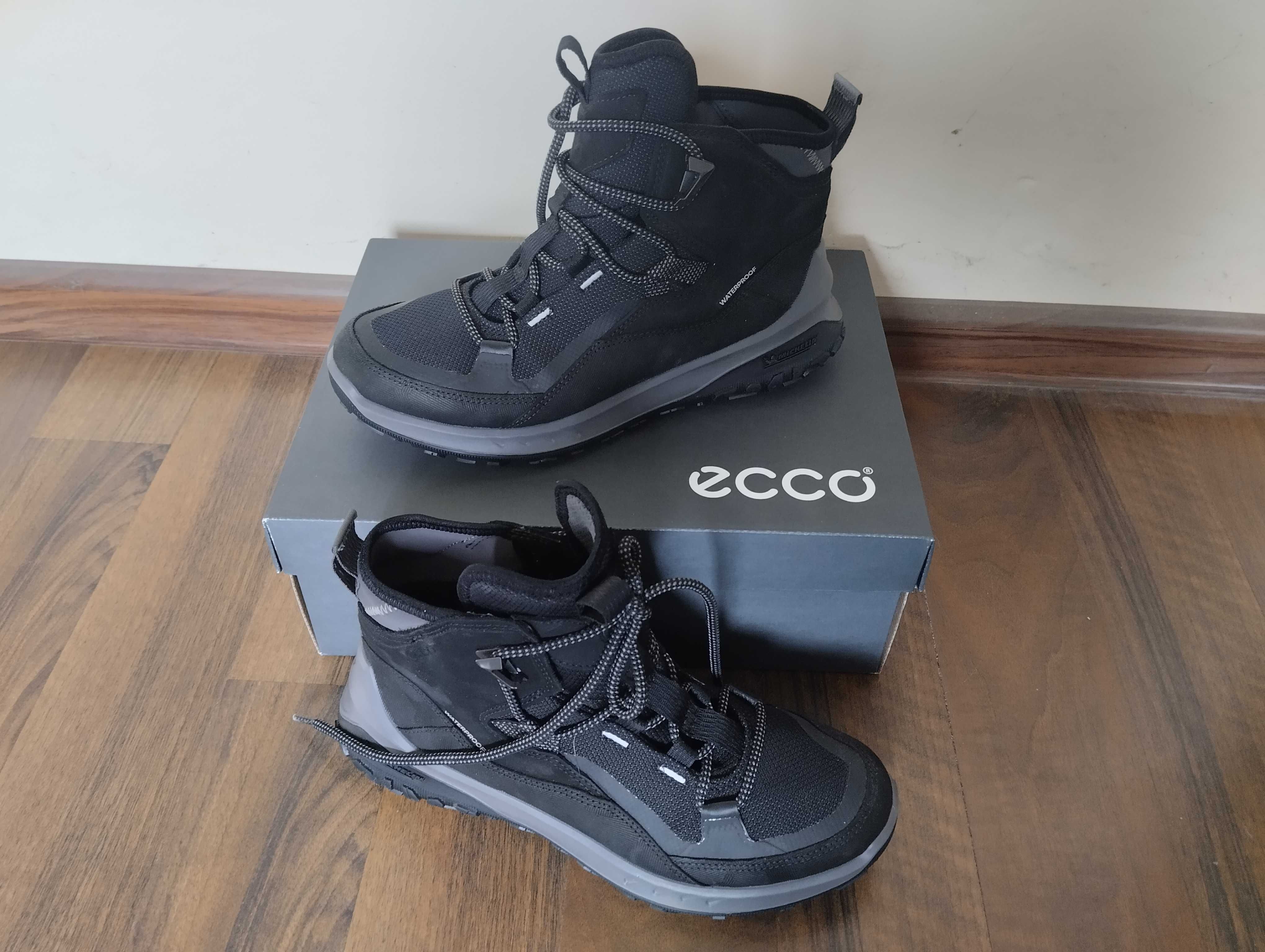 ECCO Trekkingi Ult-Trn Waterproof | Wysokie buty trekkingowe | r. 37