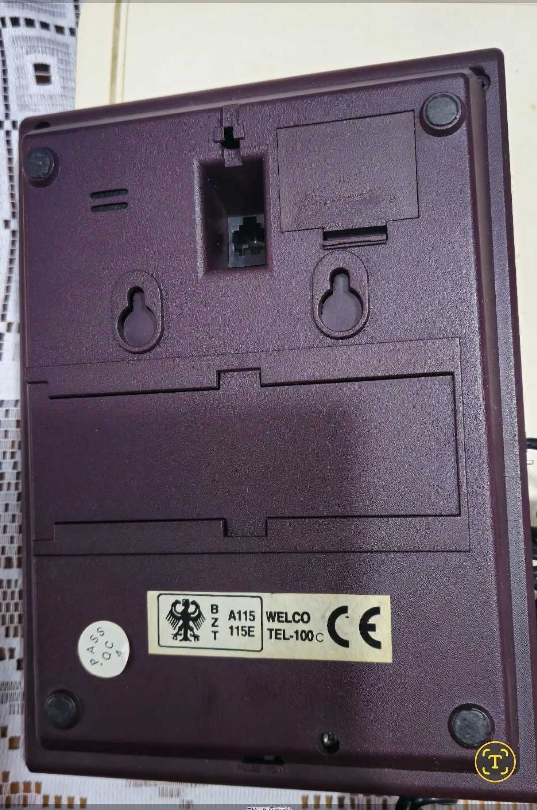 Telefon stacjonarny z klawiszami