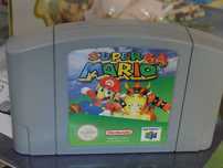 Super Mario 64 - gra na konsolę obsługującą grafikę 3D, Nintendo 64!;)