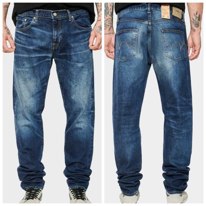 Джинсы regular tapered EDWIN ED-55. Size W34 L34