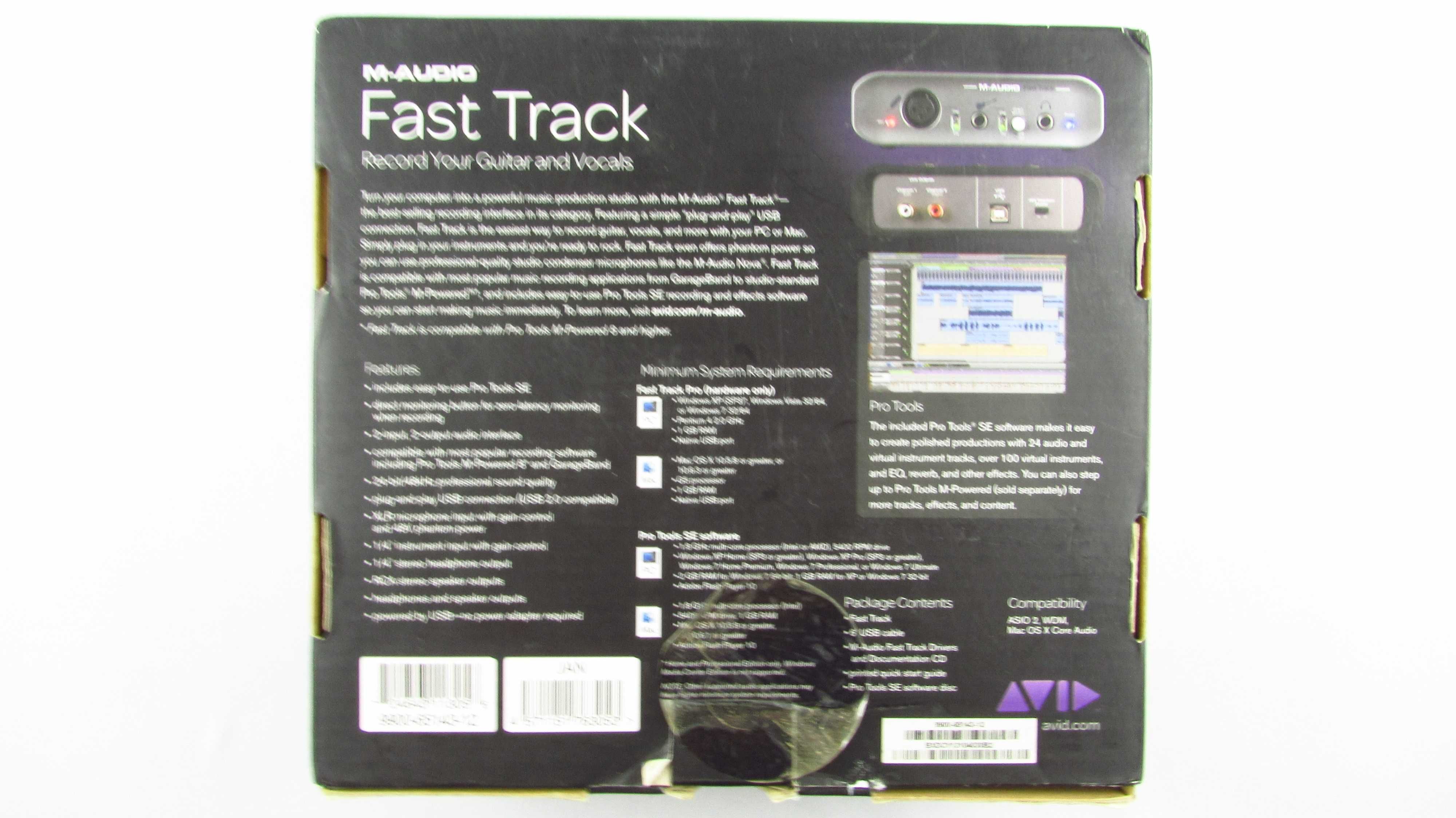 M-AUDIO - Fast Track - Interfejs Muzyczny Audio