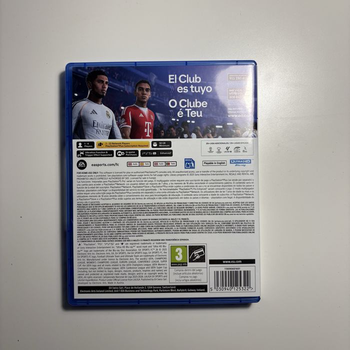 EA FC 26 para ps5 como novo
